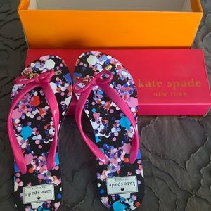KATE SPADE flip flops New!